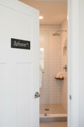 Slate Bathroom Door Plaque