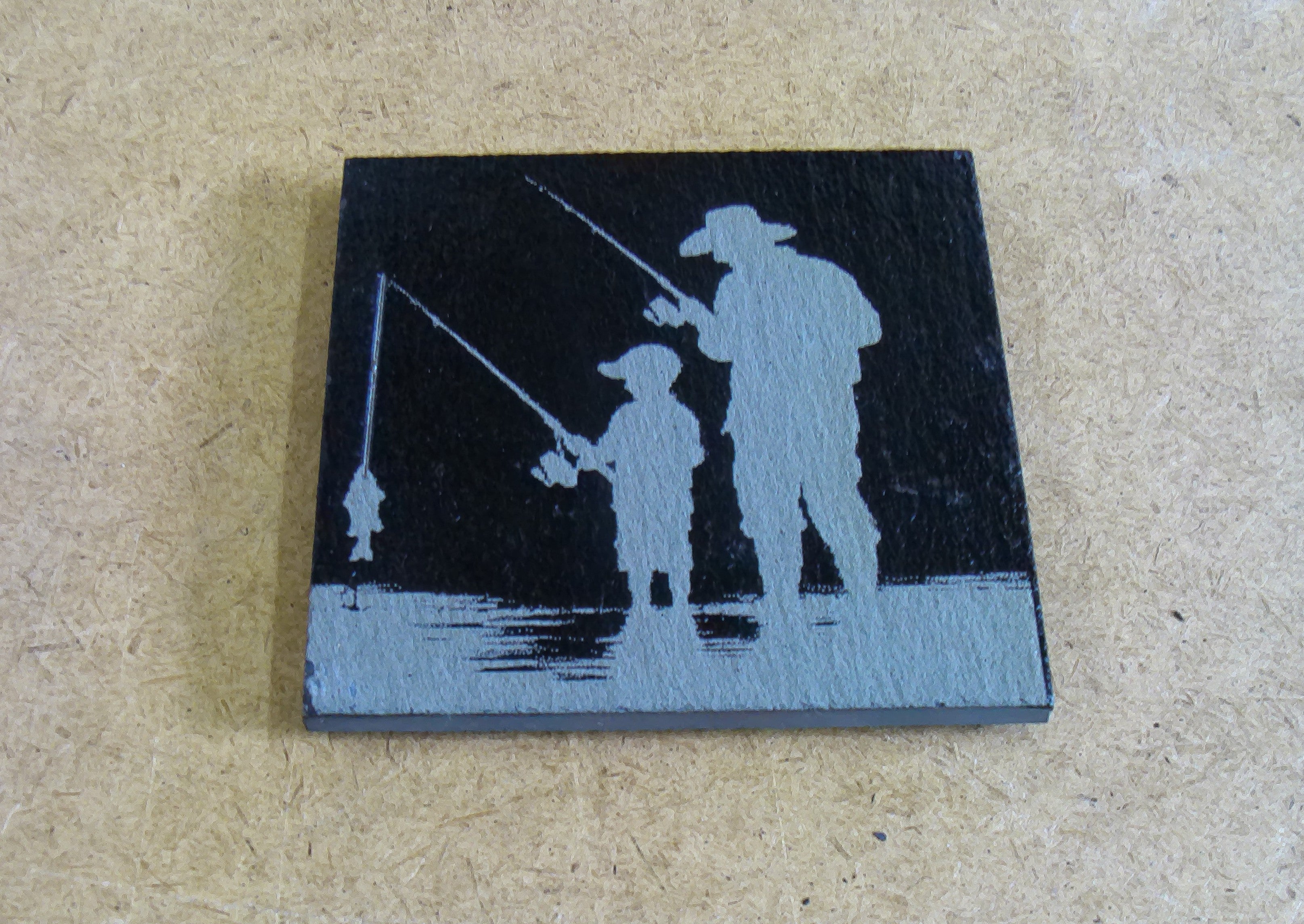 Fishing coasters