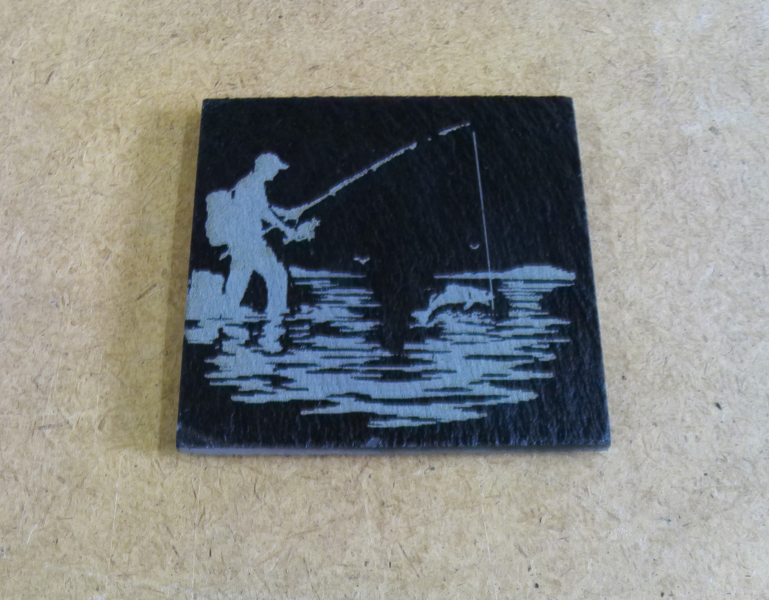 Fishing coasters
