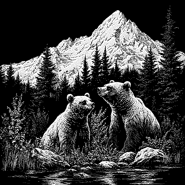 Bear Coasters