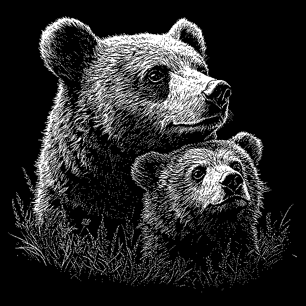 Bear Coasters
