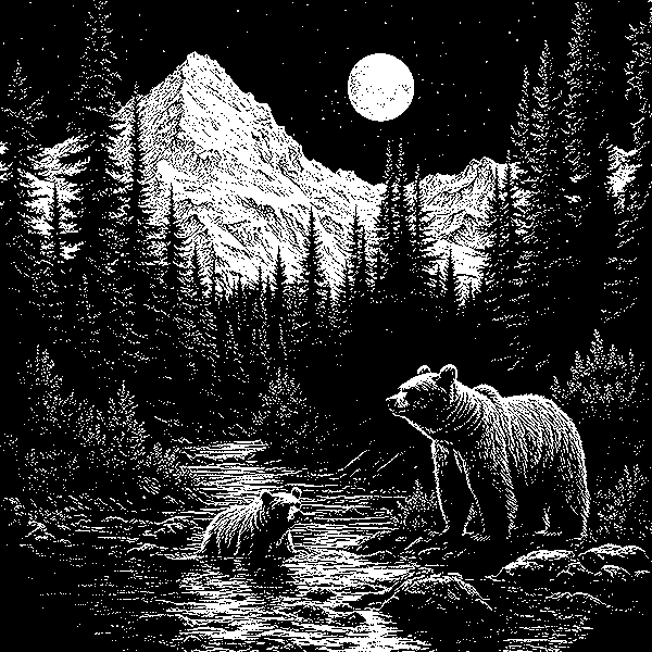 Bear Coasters