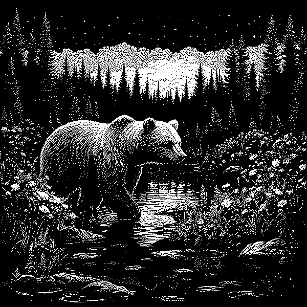 Bear Coasters