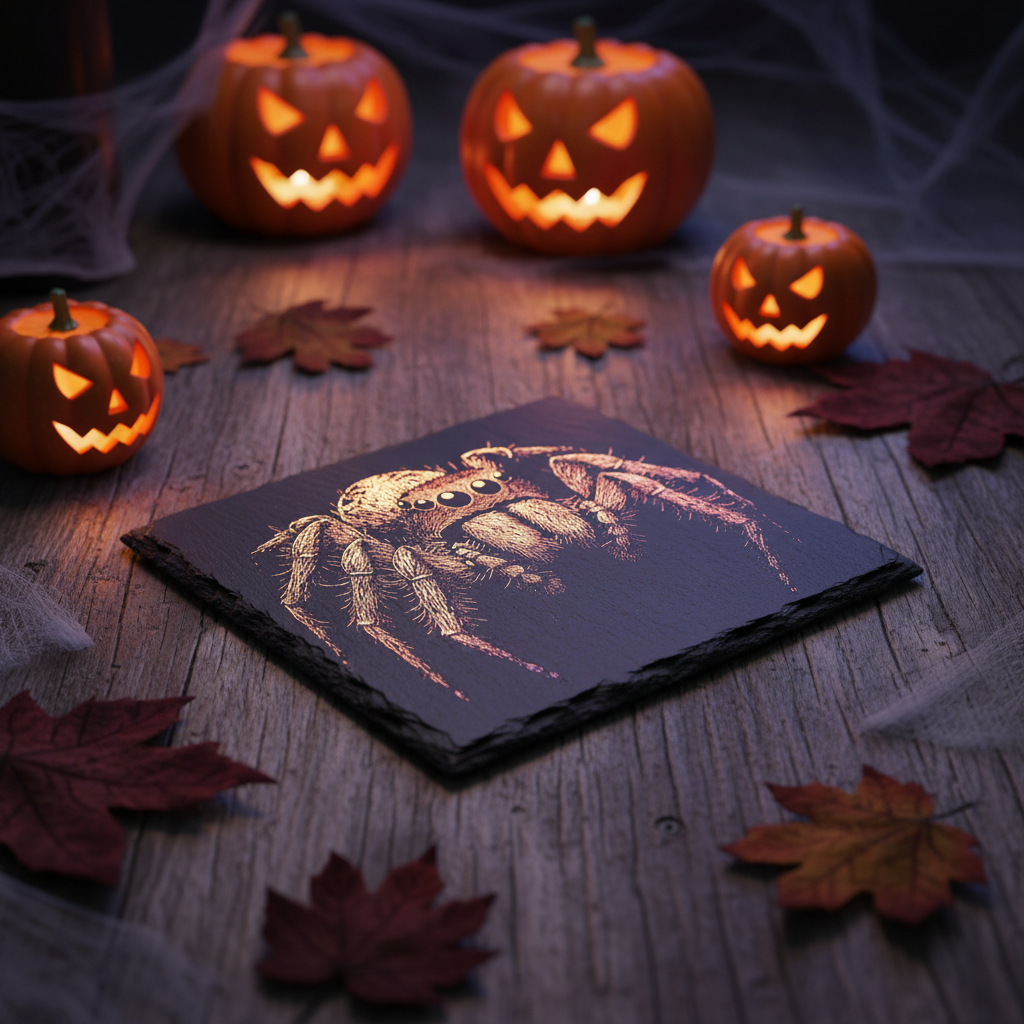 Halloween Slate Coaster