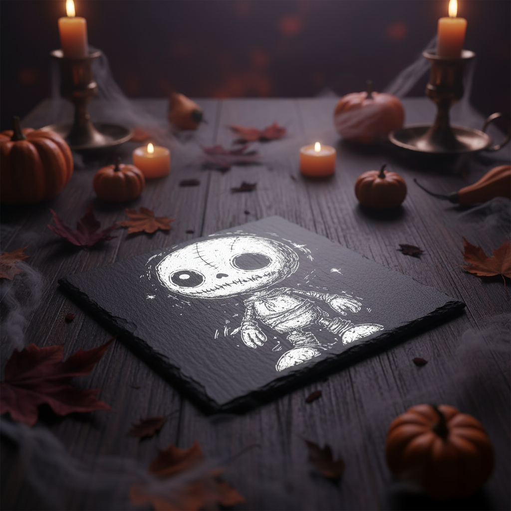 Halloween Slate Coaster