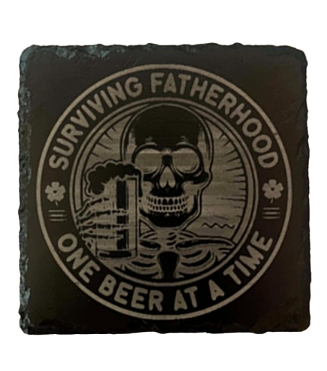 Fathers Day Slate Coasters